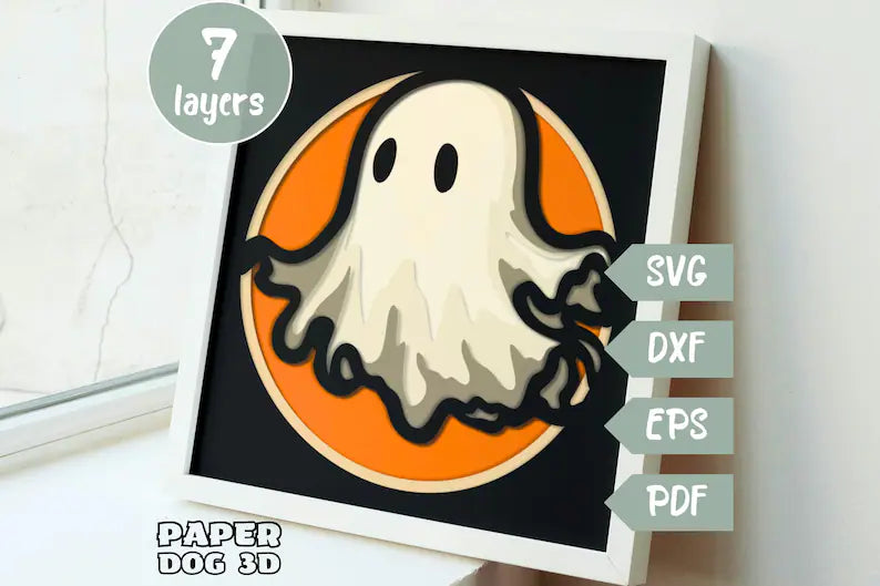Halloween Baby Ghost SVG