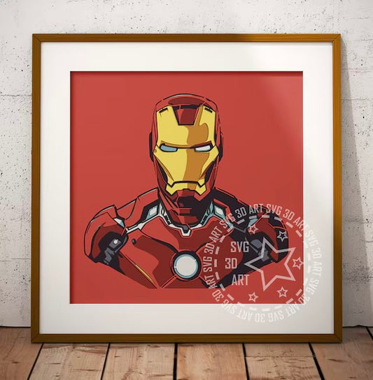 Iron Man SVG