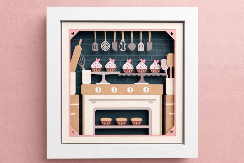Baking Cupcakes SVG