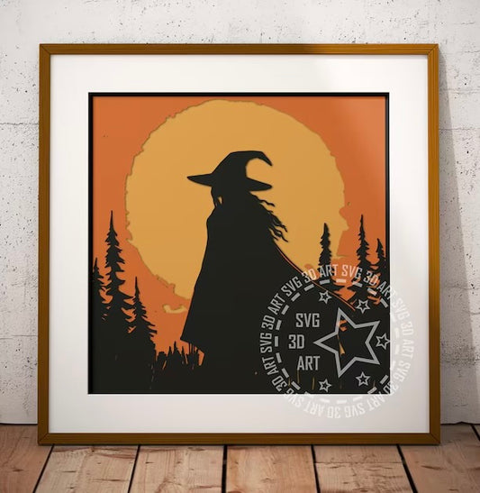 Halloween Witch SVG