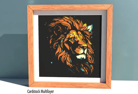 Lion Mandala SVG