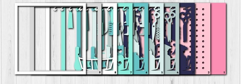 Hair Tools SVG