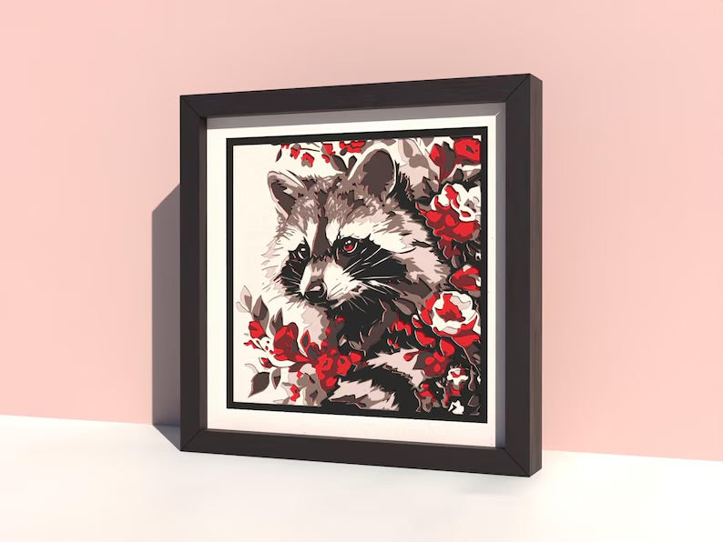 Raccoon SVG