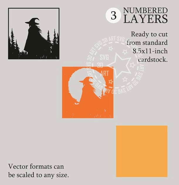Halloween Witch SVG