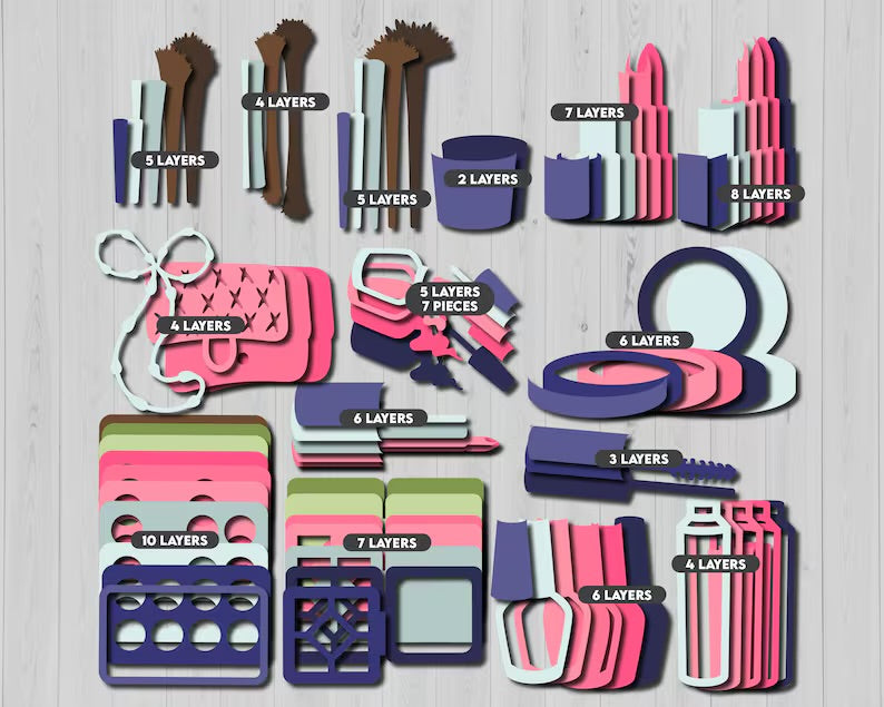 Makeup Elements SVG