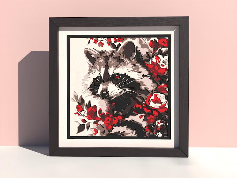 Raccoon SVG