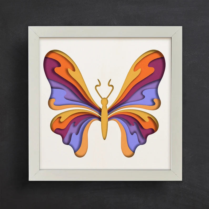 Butterfly 7 SVG
