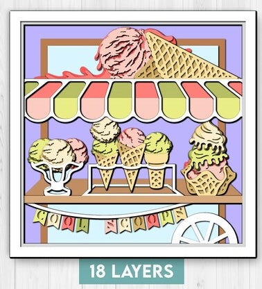 Ice Cream Stand SVG