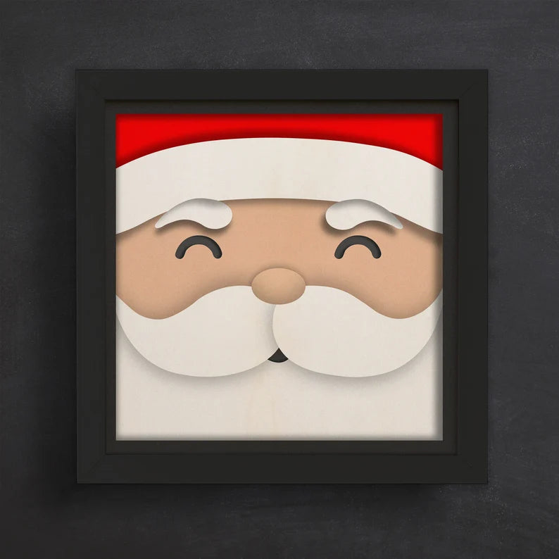 Santa Face SVG