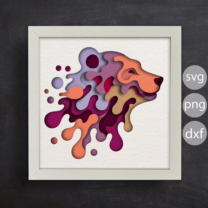 Colorful Bear SVG