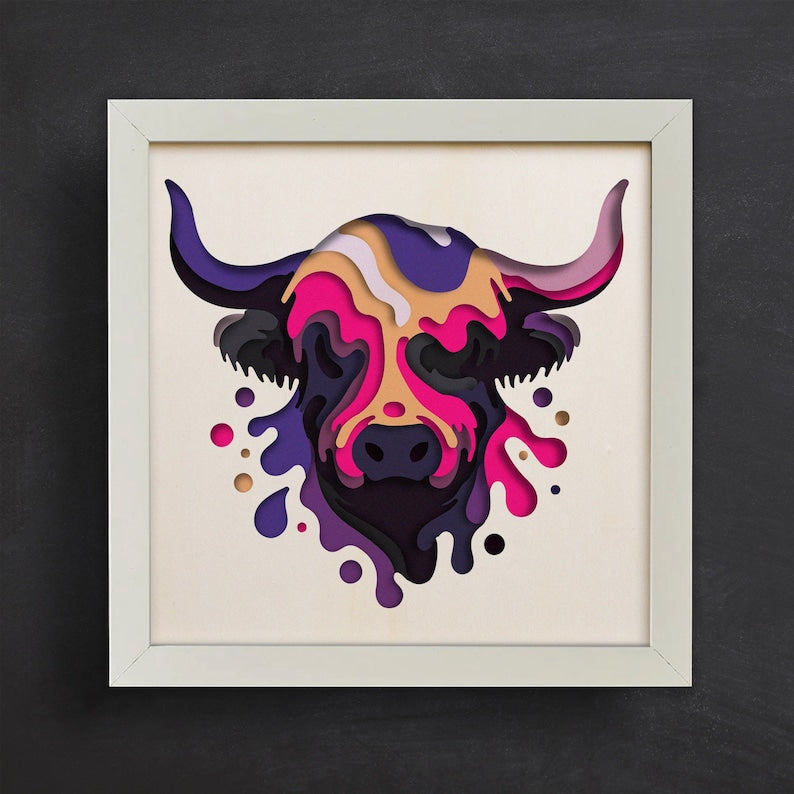 Highland Cow SVG