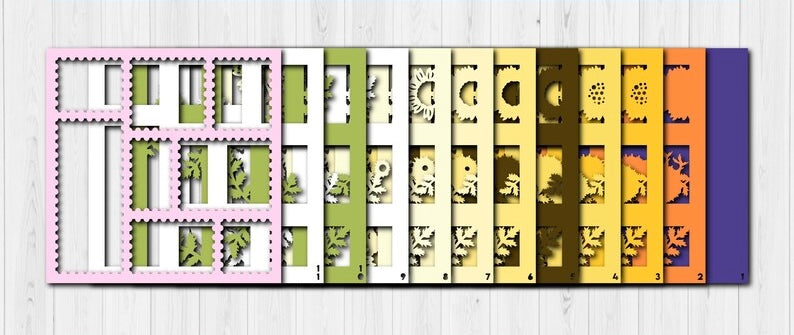 Hatching Chicks Stamps SVG