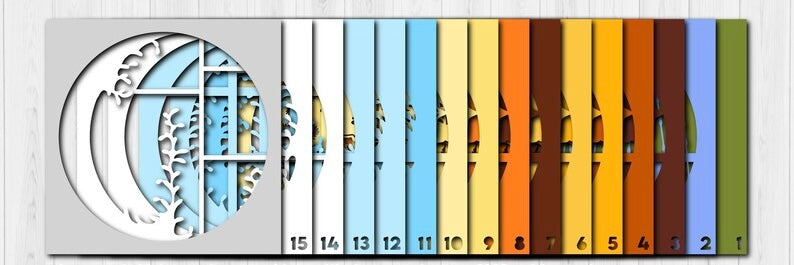 Duckling Circle Panel SVG
