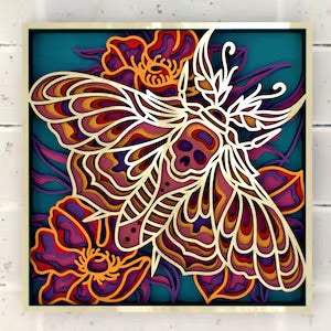 Night Moth SVG