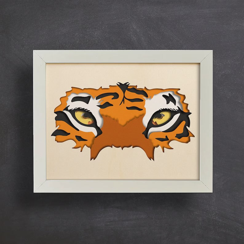 Tiger Eyes SVG