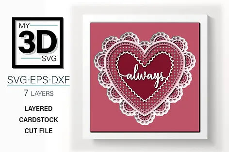 Heart Valentine SVG
