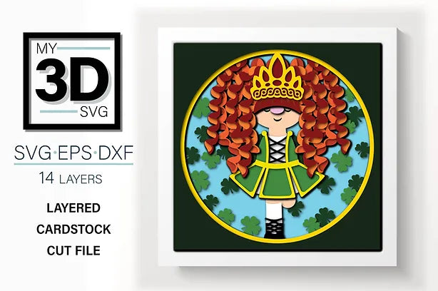 Irish Dancer SVG