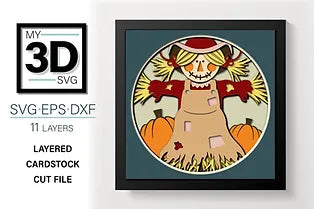Lady Scarecrow SVG