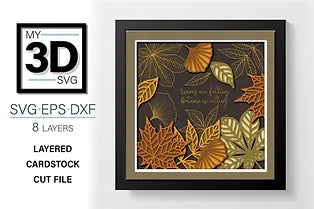 Leaves Falling SVG