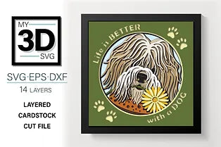 Life with a Dog SVG