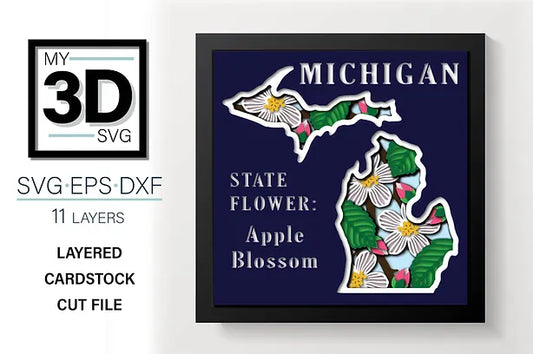 Michigan SVG