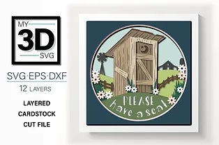 Outhouse SVG