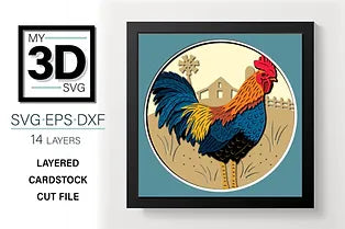 Rooster SVG