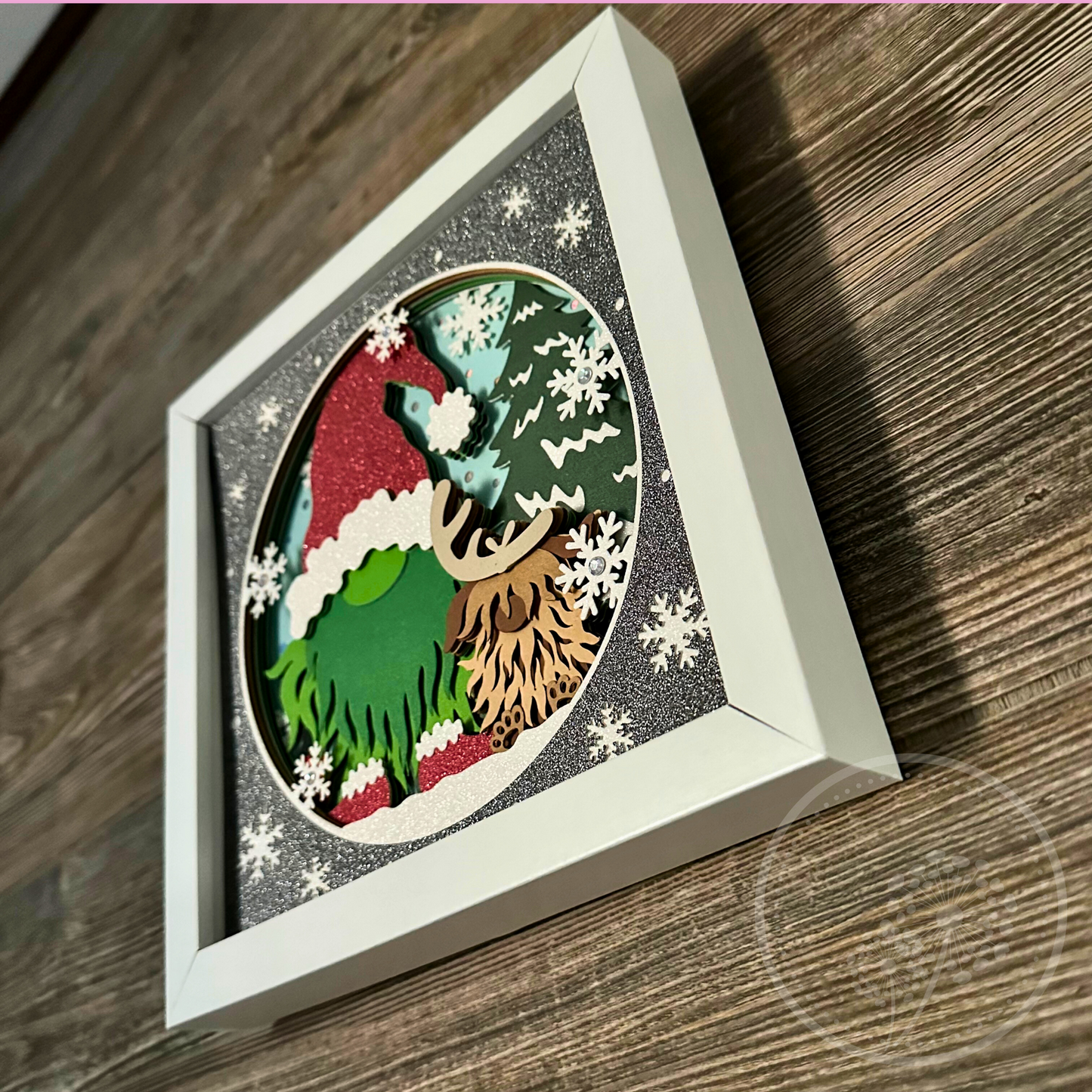 Grinch Gnome Shadowbox