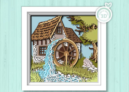 Waterwheel SVG