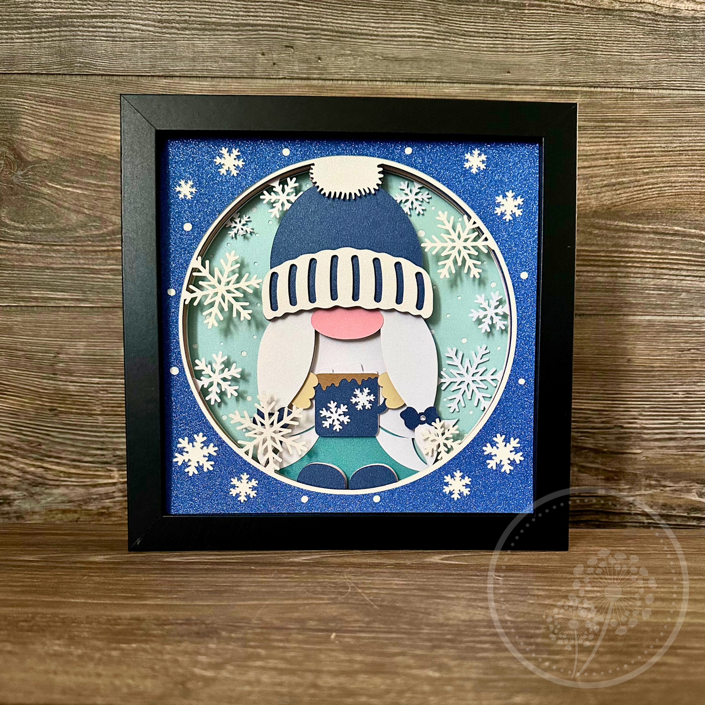 Winter Gnome Shadowbox