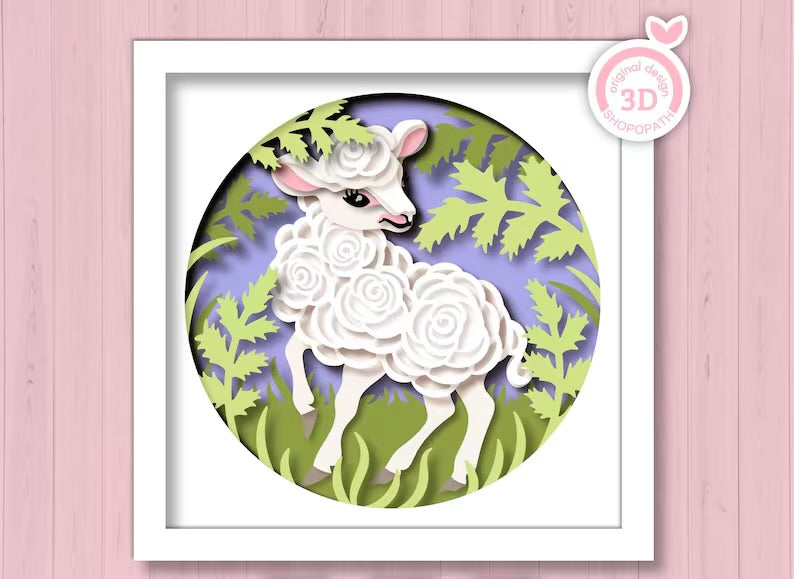 Baby Lamb SVG