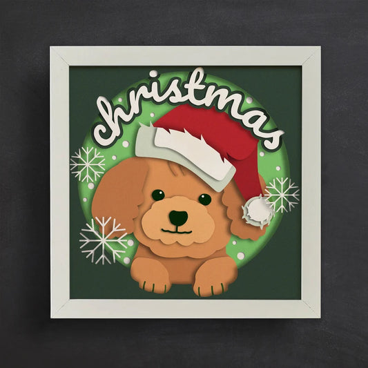 Christmas Dog SVG