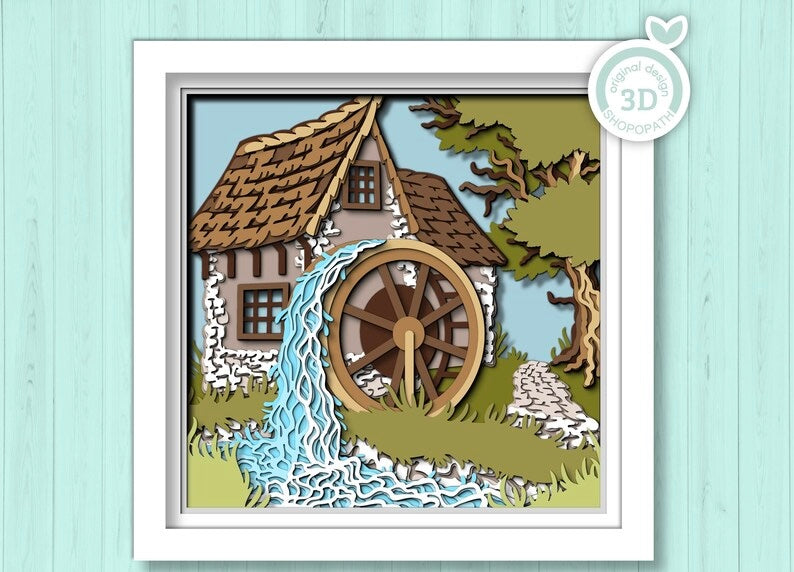 Waterwheel SVG