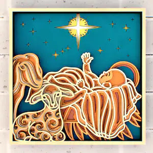 Baby Jesus SVG