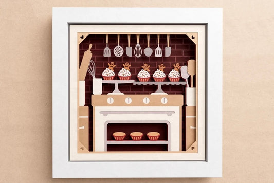 Baking Cupcakes SVG