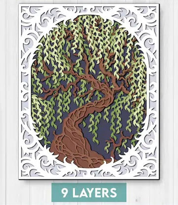 Willow tree SVG