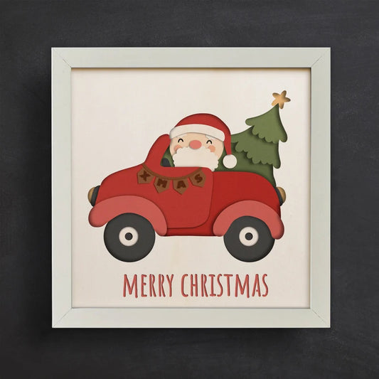 Christmas Car SVG