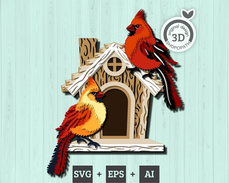 Birdhouse SVG