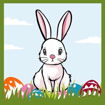 Easter Bunny SVG