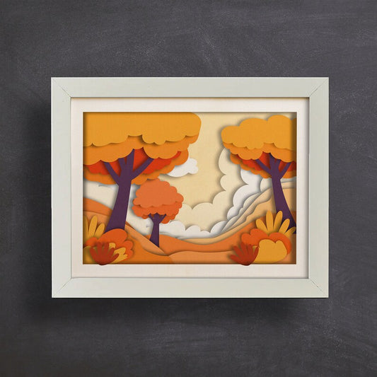 Fall Scenery SVG