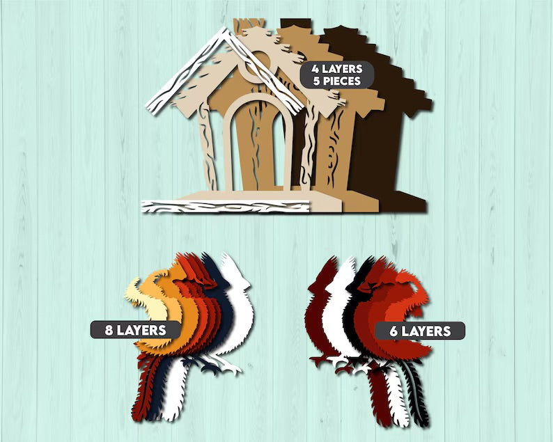 Birdhouse SVG