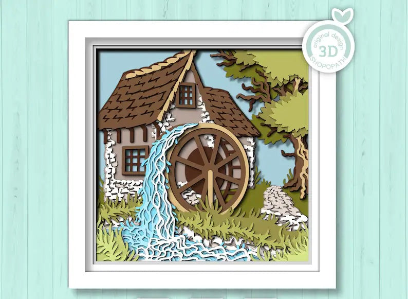 Waterwheel SVG