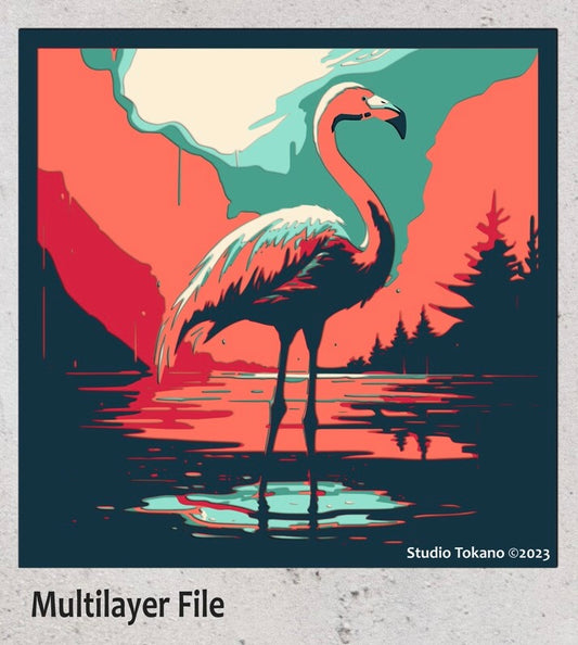 Flamingo SVG