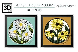 Daisy/Black Eyed Susan SVG