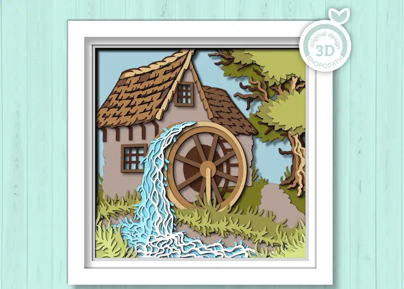 Waterwheel SVG