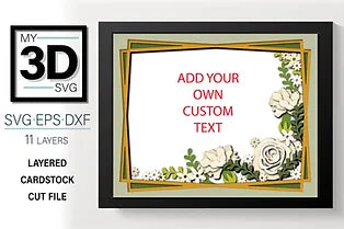 Wedding Frame SVG