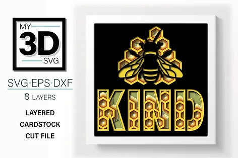 Bee Kind SVG