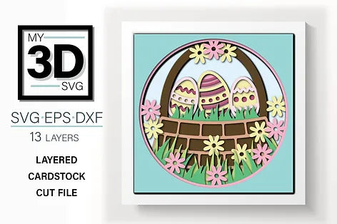 Easter Basket SVG