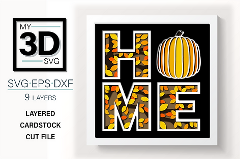 Fall Home SVG