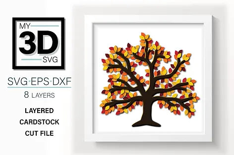 Fall Tree SVG
